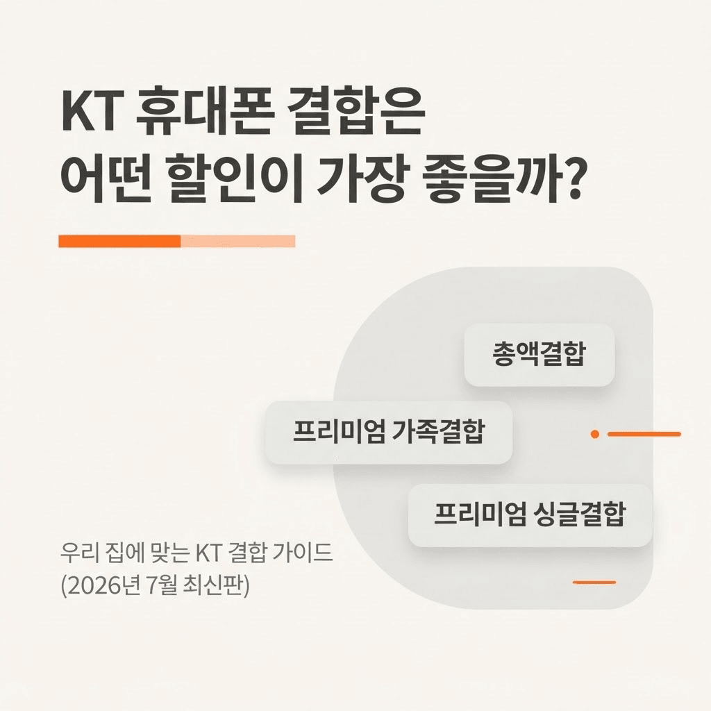 KT 휴대폰 결합