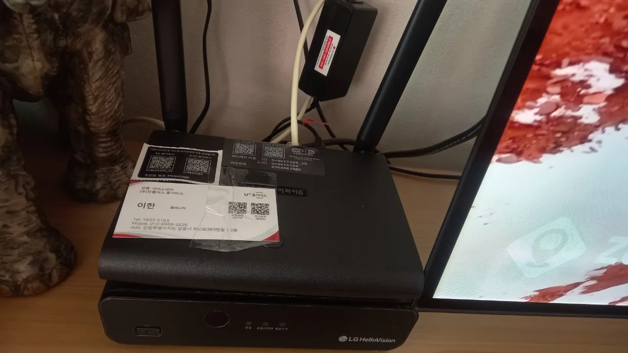 강원도 속초 LG100인터넷 현금지원 사은품 기가팡 후기, 혼자 지내는 아버지에게 딱 맞았습니다 후기 게시글 이미지