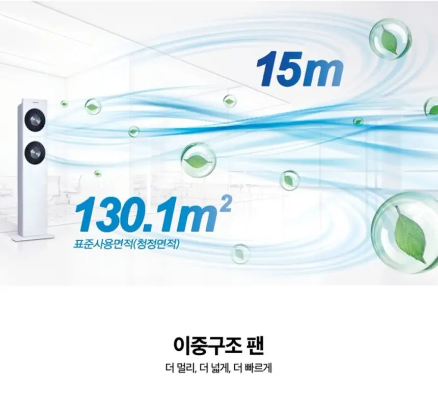 오텍캐리어 캐리어 제트 공기청정기 39평 상세 6