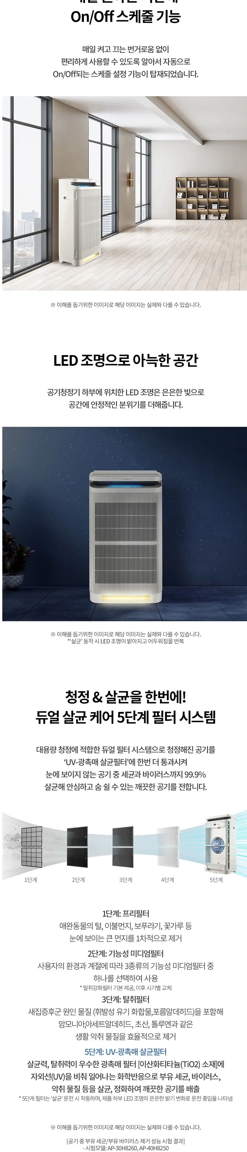 청호나이스 공기청정기 하이마운틴(48평) 상세 3