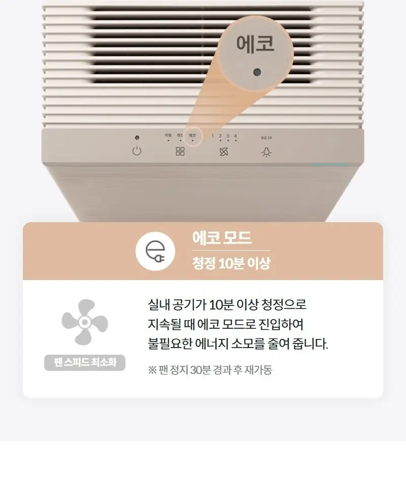 코웨이 스퀘어핏 공기청정기 20평 상세 12