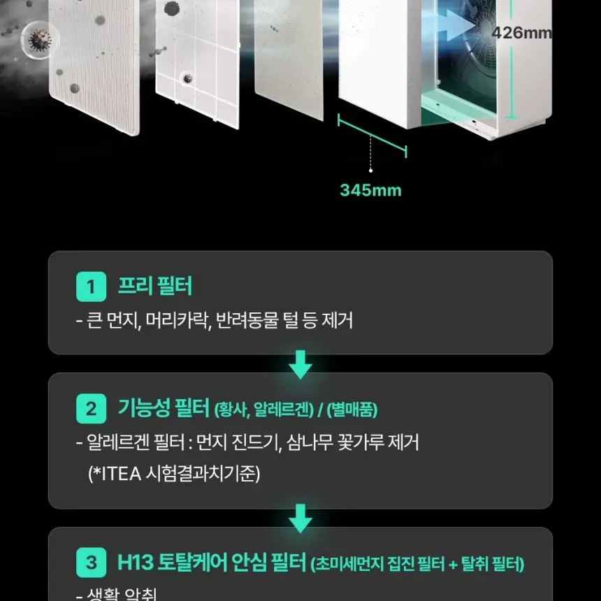 쿠쿠 인스퓨어 프리미어 공기청정기 브릭 상세 11