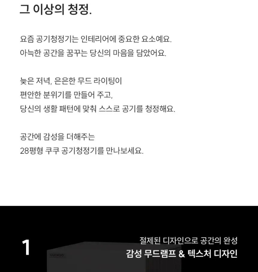 쿠쿠 인스퓨어 공기청정기 셀프 상세 4