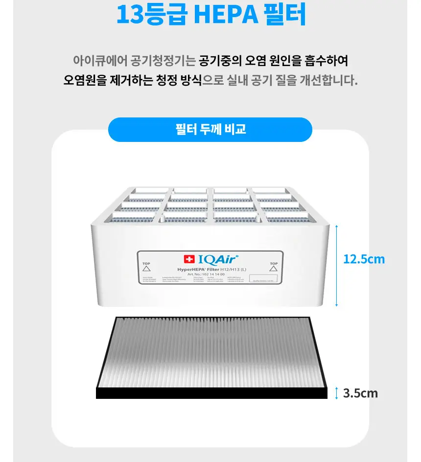 아이큐에어 BLDC 헬스프로 공기청정기렌탈 17평 상세 5
