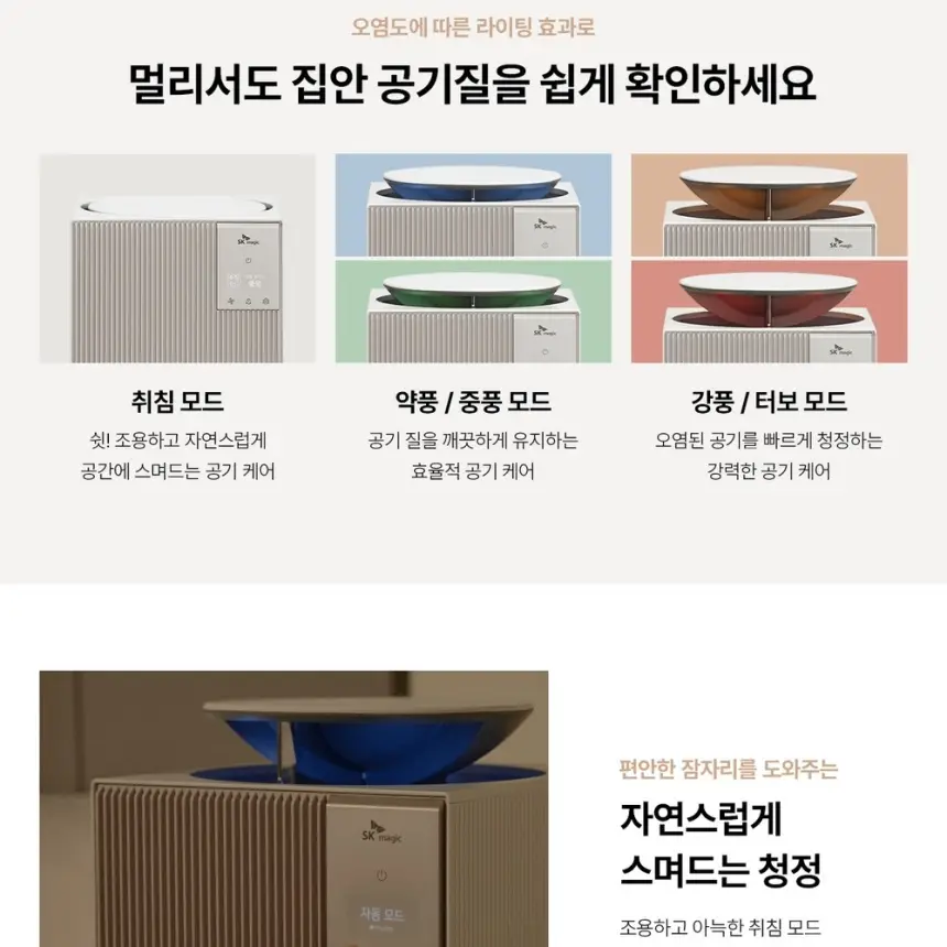 SK매직 16평 올클린 디아트 공기청정기 ACL16C2ASKZG 상세 6