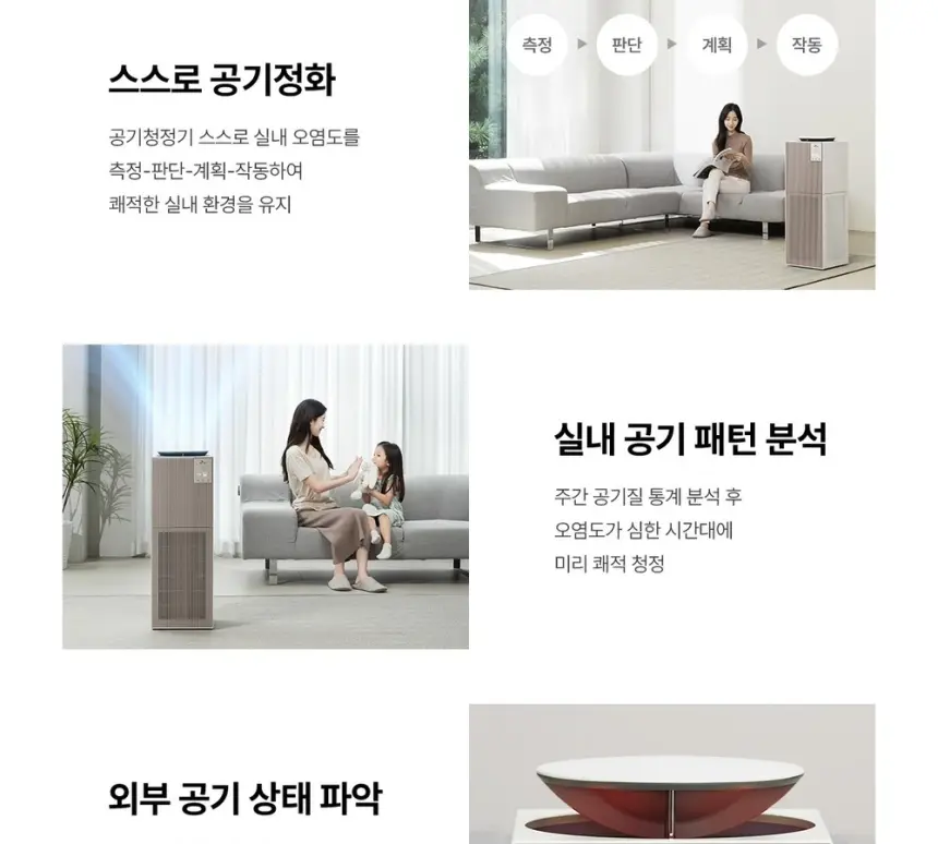 SK매직 올클린 디아트 공기청정기 22평 다크그린 상세 24