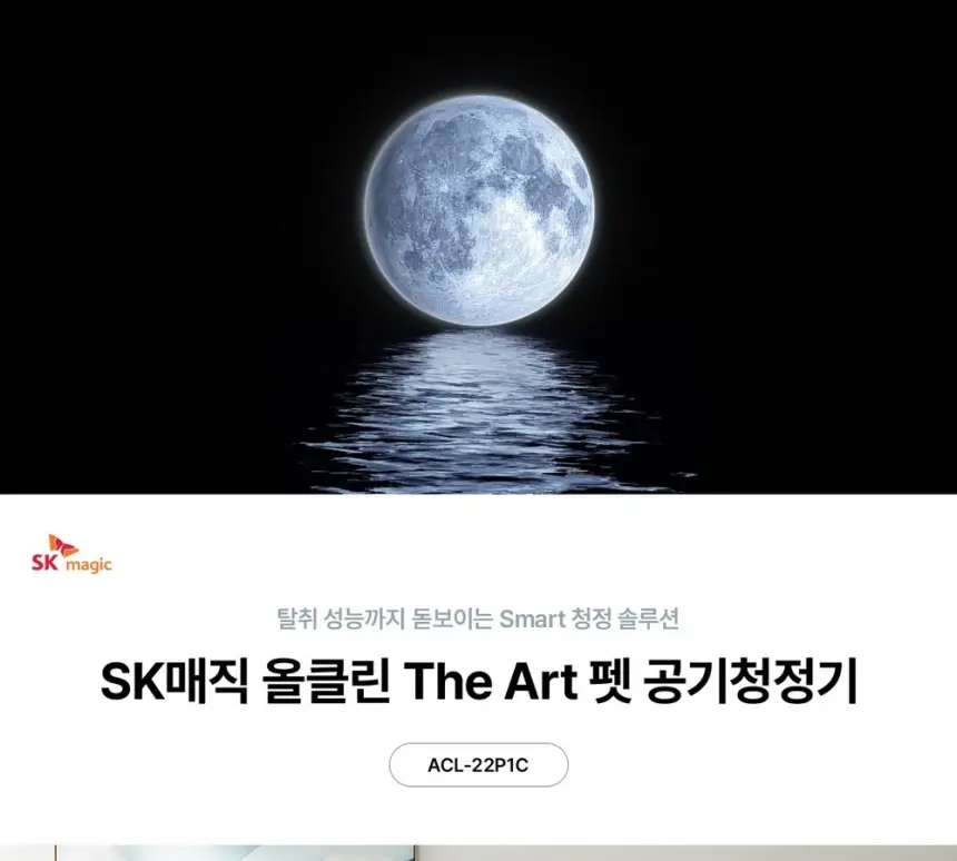 SK매직 올클린 디아트 공기청정기 22평 펫 상세 1