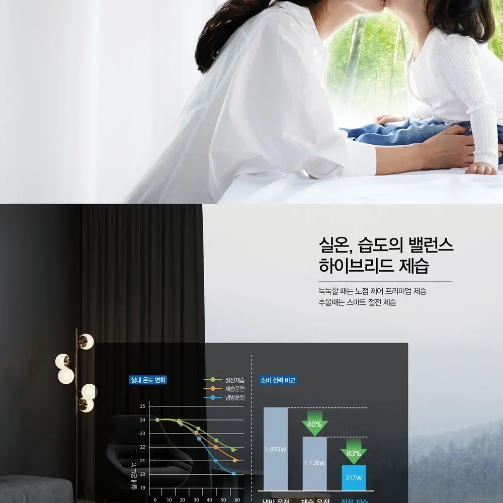 오텍캐리어 캐리어 에어로 18단 스탠드 에어컨 16평 단상 상세 4