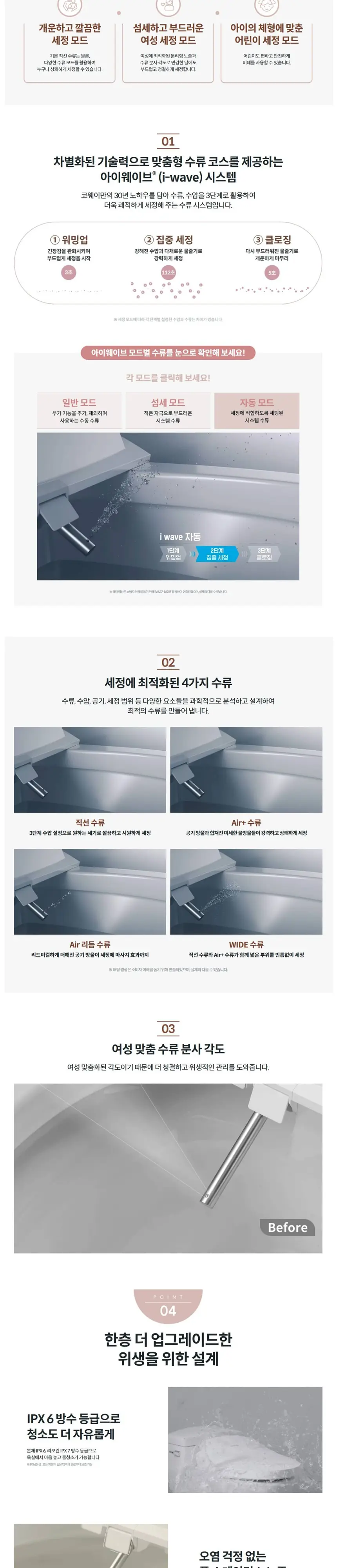 코웨이 더블케어 플러스 비데 2 상세 3
