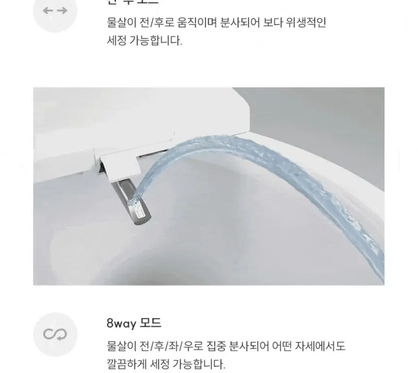 쿠쿠 인스퓨어 트리플케어8 리모컨 비데 셀프 상세 13