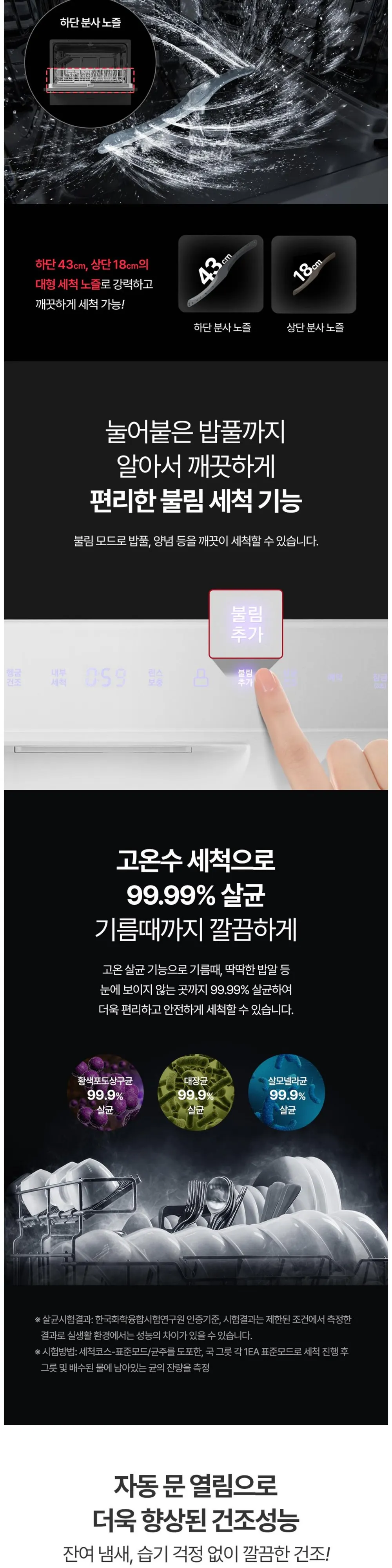 쿠쿠 식기세척기 6인용 CDW-BD0620TW 상세 3