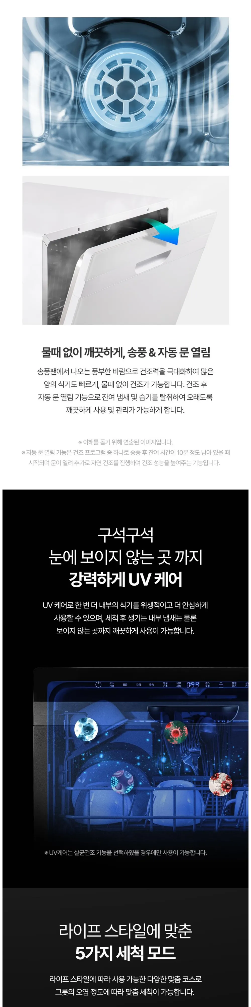 쿠쿠 식기세척기 6인용 CDW-BD0620TW 상세 4