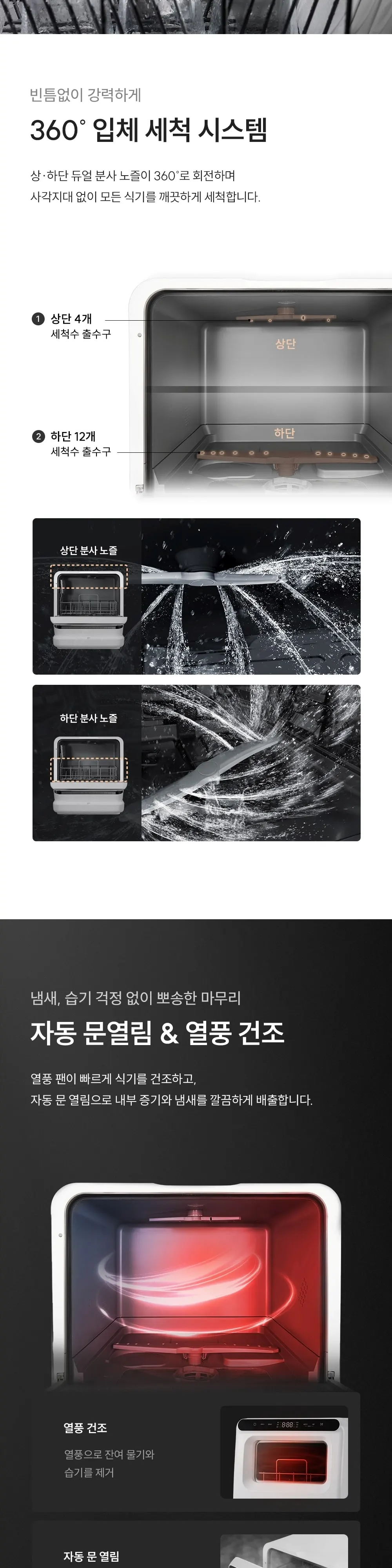 쿠쿠 식기세척기 3인용 상세 4