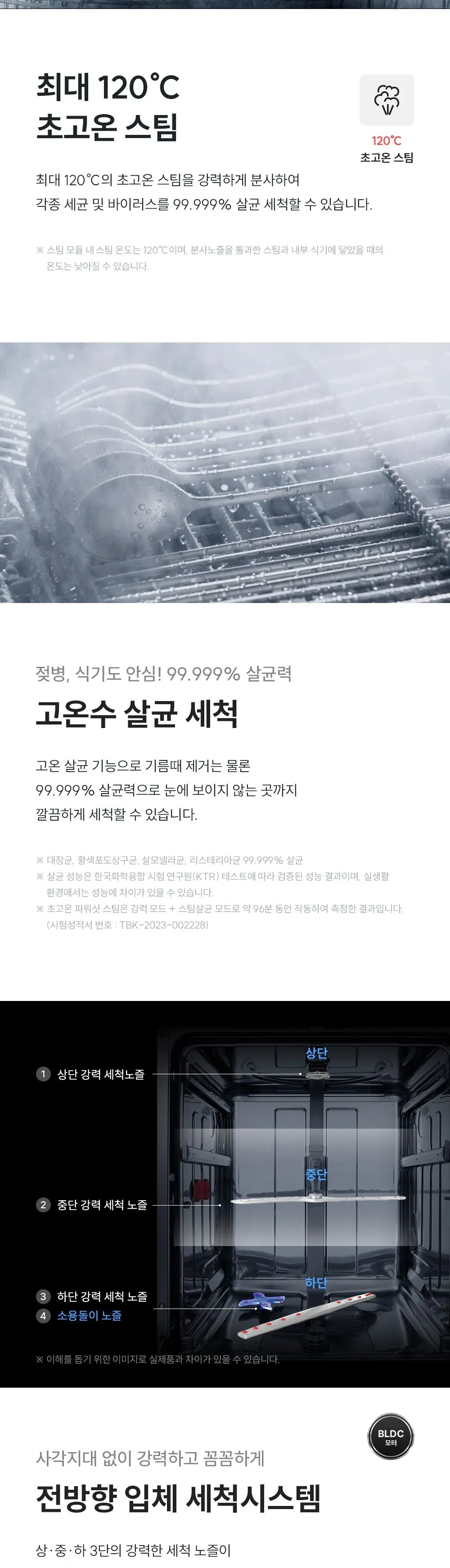 쿠쿠 스팀샷 식기세척기 14인용 상세 3