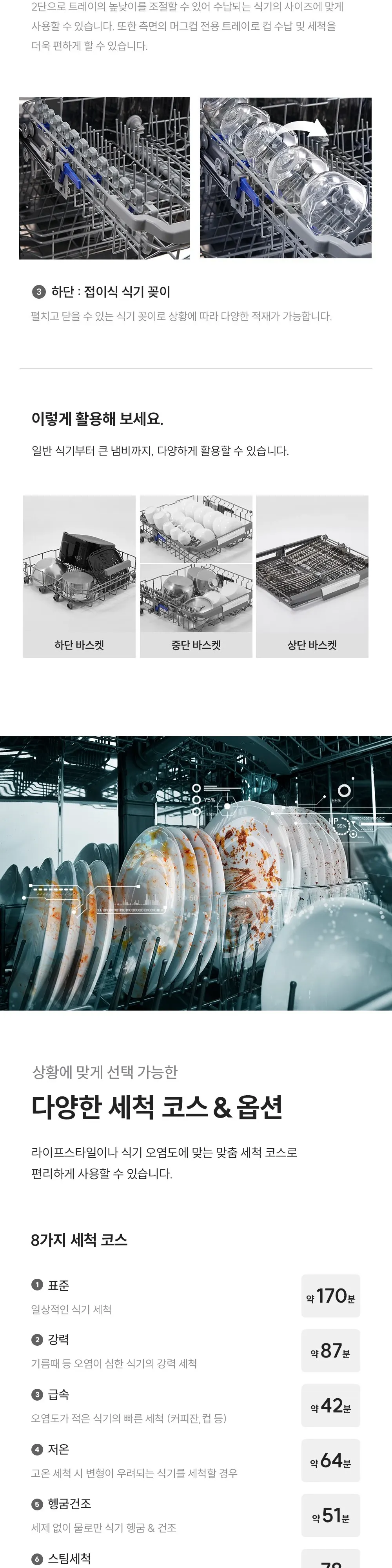 쿠쿠 스팀샷 식기세척기 14인용 상세 7