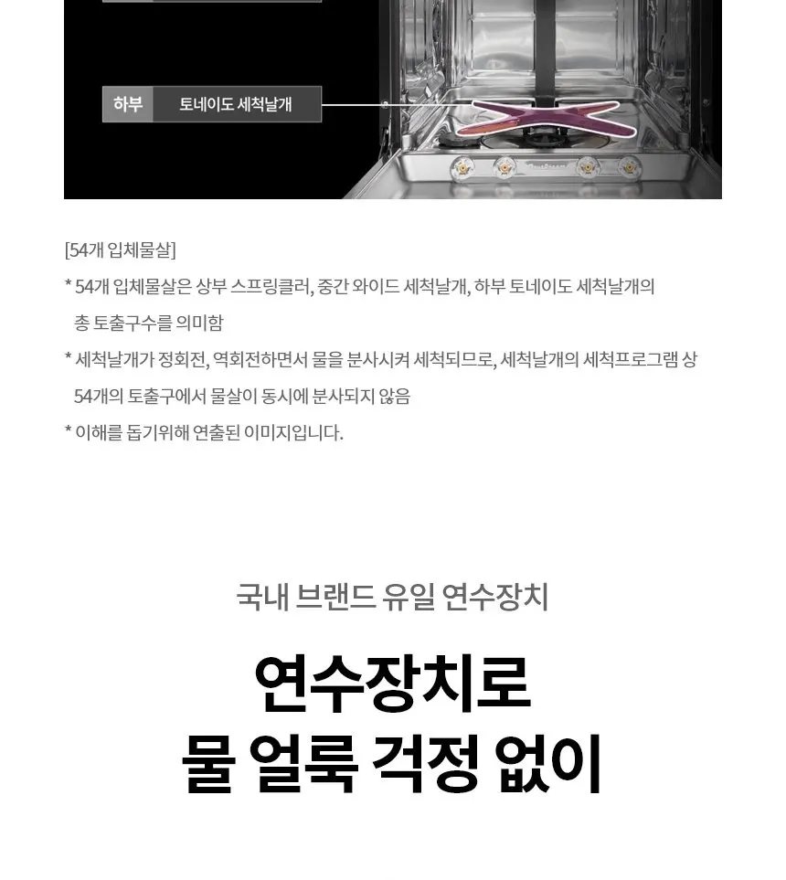LG 디오스 오브제컬렉션 식기세척기 14인용 DFE5BGE 상세 17