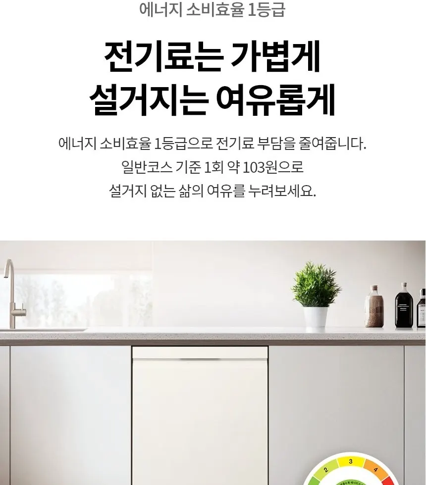 LG 디오스 오브제컬렉션 식기세척기 14인용 DFE5BGE 상세 33