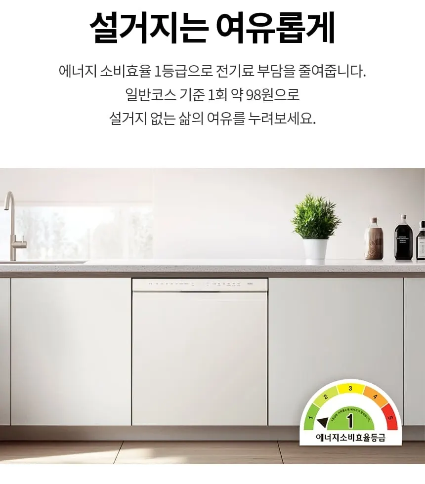 LG 디오스 오브제컬렉션 식기세척기 14인용 DUE6BGLE 상세 37