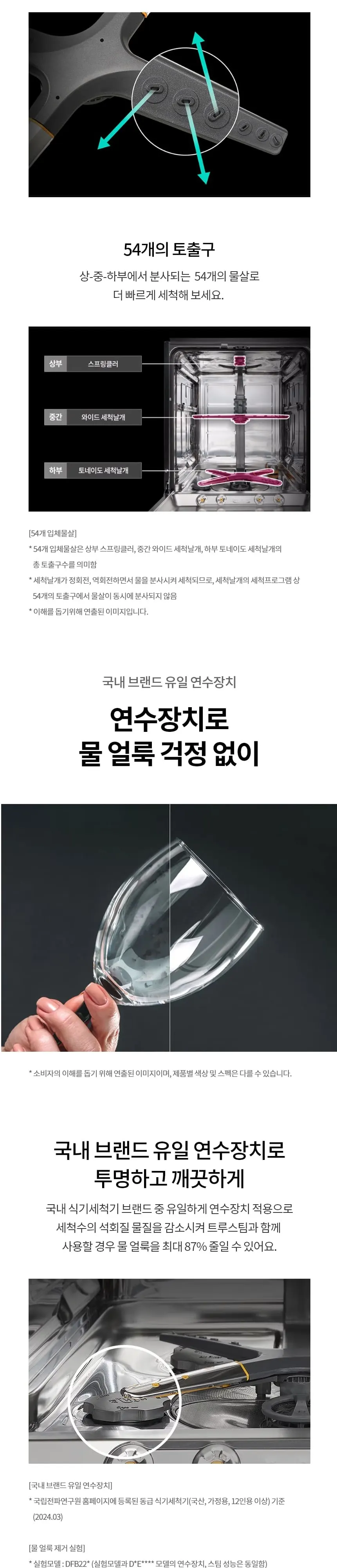 LG 식기세척기 14인용 DUE6GLE 솔리드 그린 상세 5