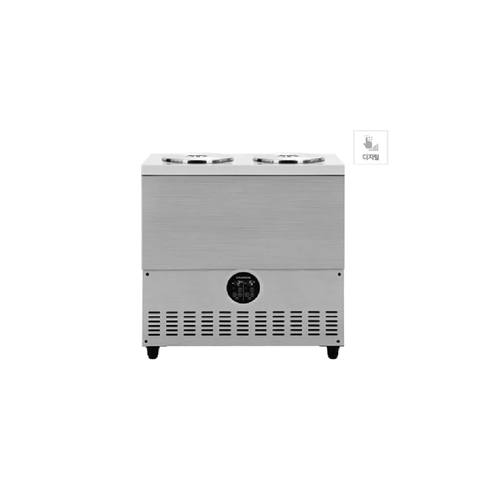 스타리온 업소용 육수냉장고 2말 쌍통 64L