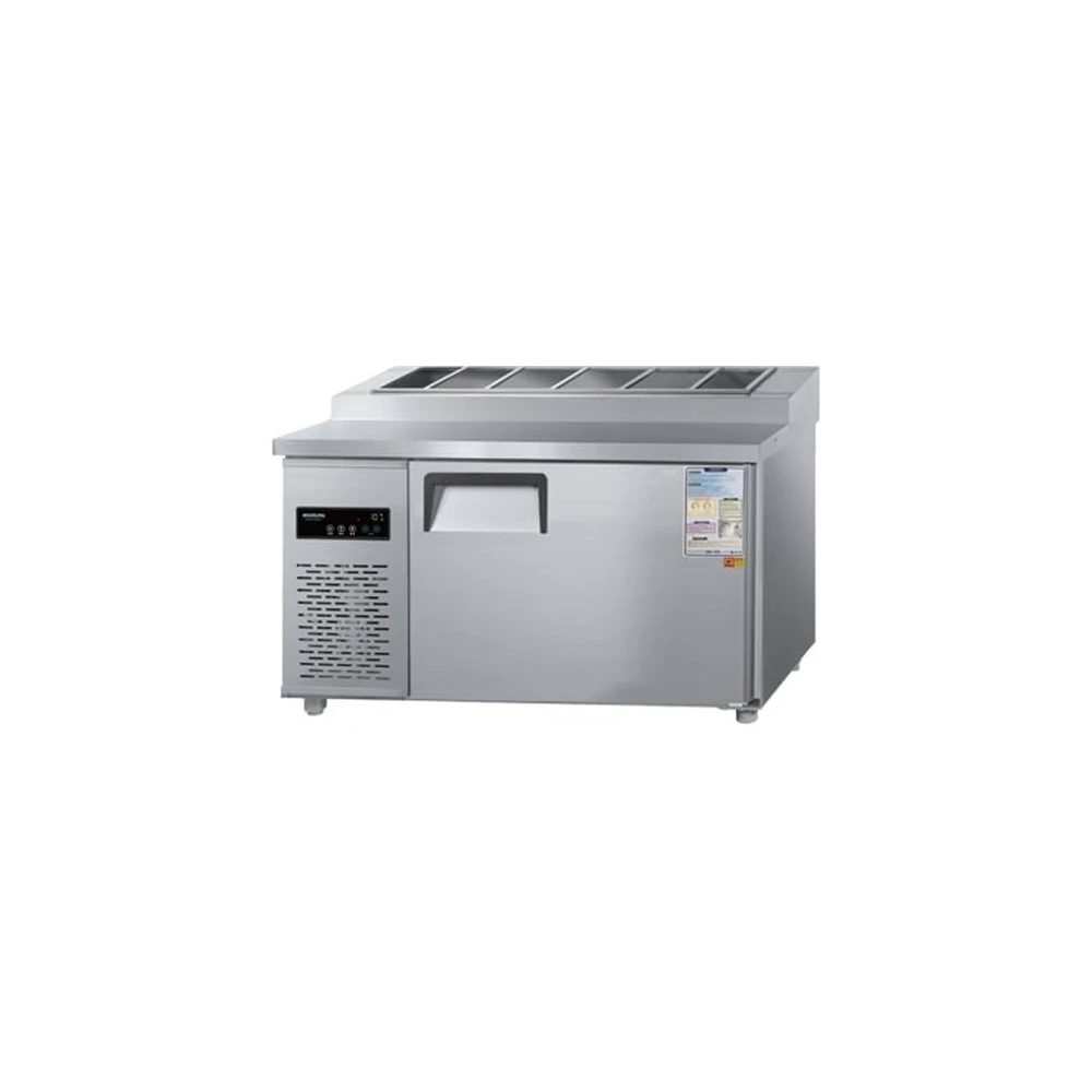 그랜드우성 직냉식 김밥 냉장고 208L (내부스텐) CWSM-120RBT 내부스텐 (K)