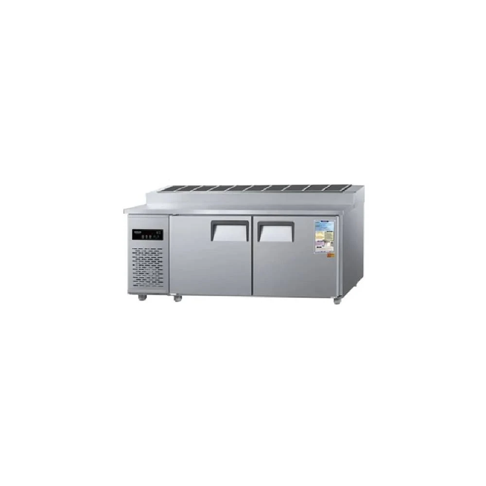 그랜드우성 직냉식 김밥 냉장고 380L (내부스텐) CWSM-180RBT 내부스텐 (K)