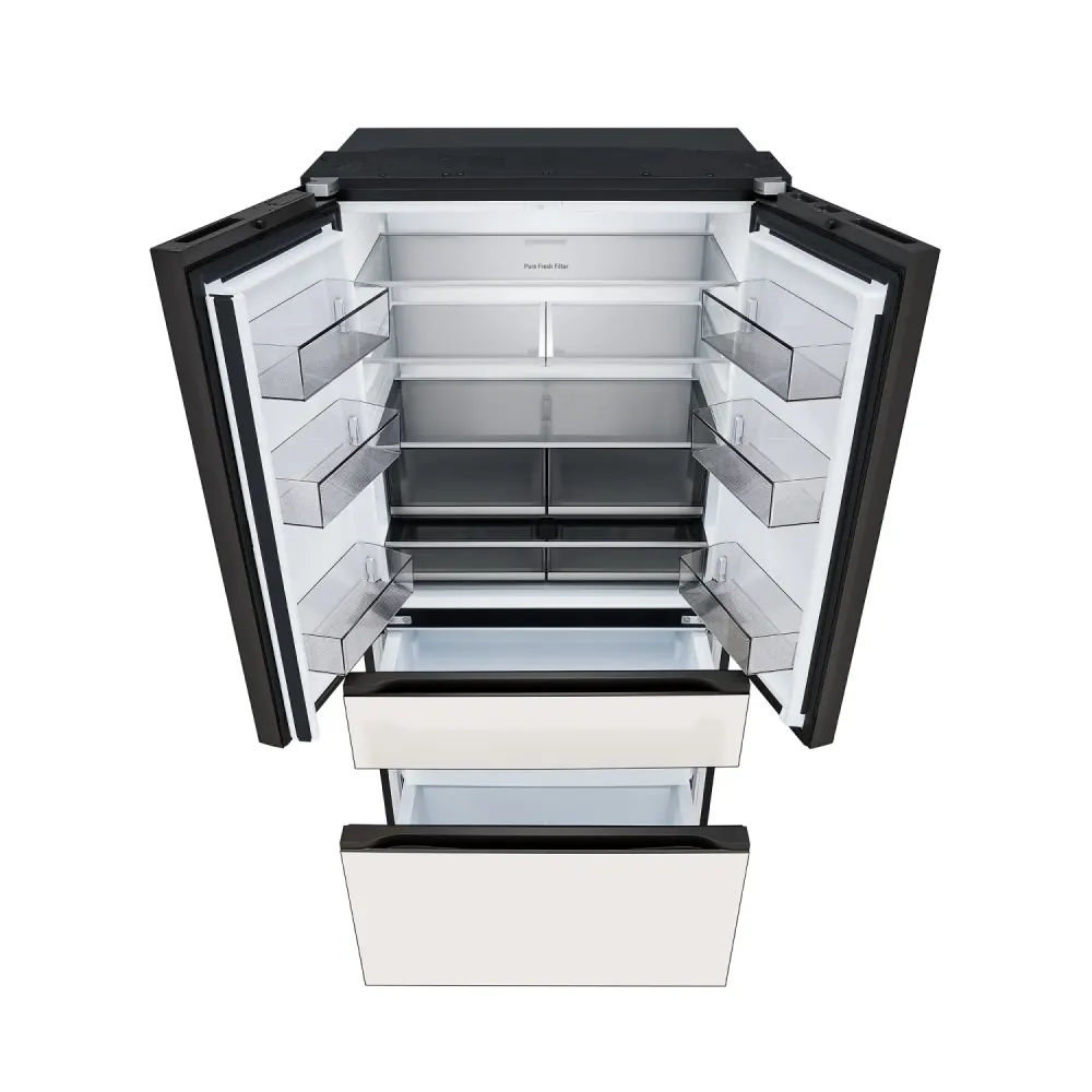 LG 디오스 AI 오브제컬렉션 냉장고 Fit & Max (컨버터블 드로어) D646GBB021 상세 5