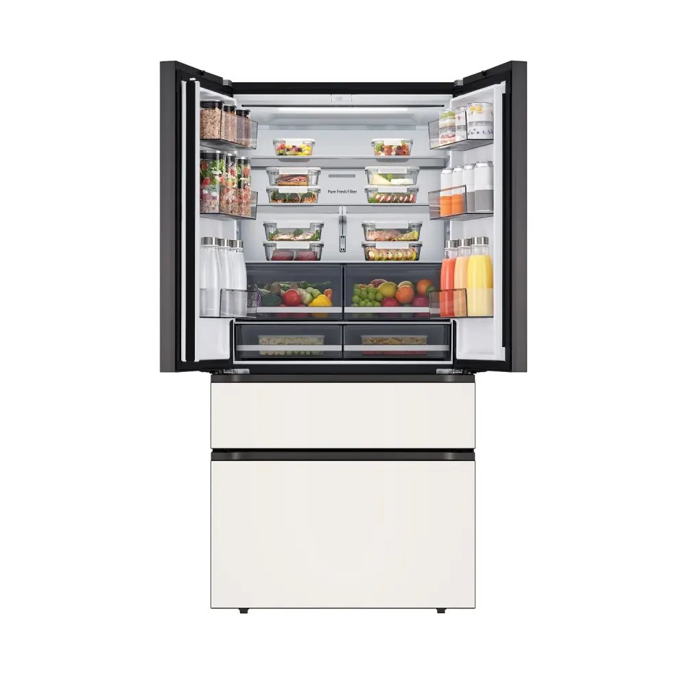 LG 디오스 AI 오브제컬렉션 냉장고 Fit & Max (컨버터블 드로어) D646GBB021 상세 6