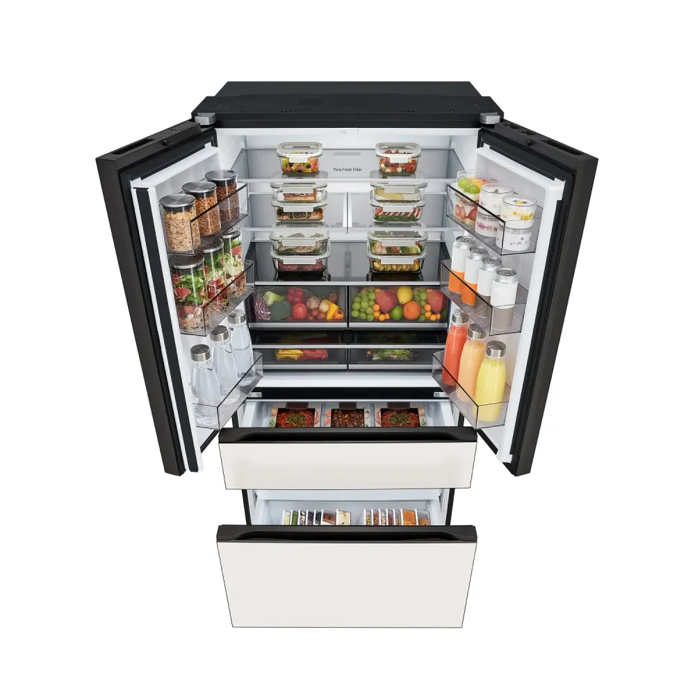 LG 디오스 AI 오브제컬렉션 냉장고 Fit & Max (컨버터블 드로어) D646GBB021 상세 9
