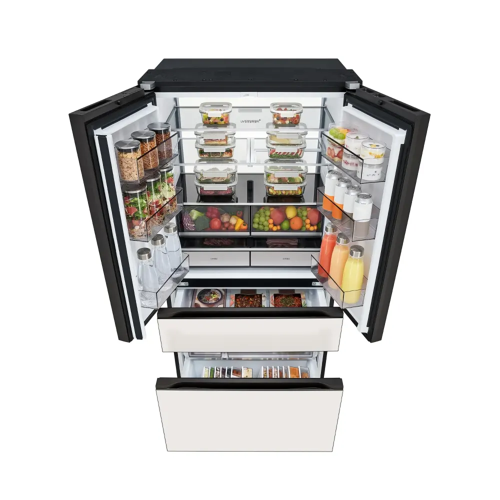LG 디오스 AI 오브제컬렉션 냉장고 Fit & Max (컨버터블 드로어) D646GBB041 상세 9
