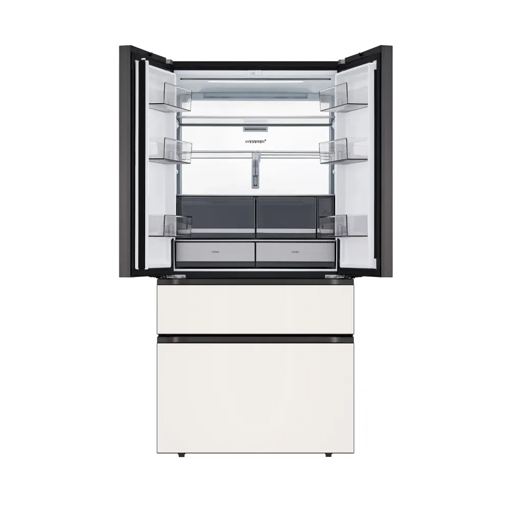 LG 디오스 AI 오브제컬렉션 STEM 베이직 냉장고 Fit & Max (컨버터블 드로어) D646GBB091 상세 2