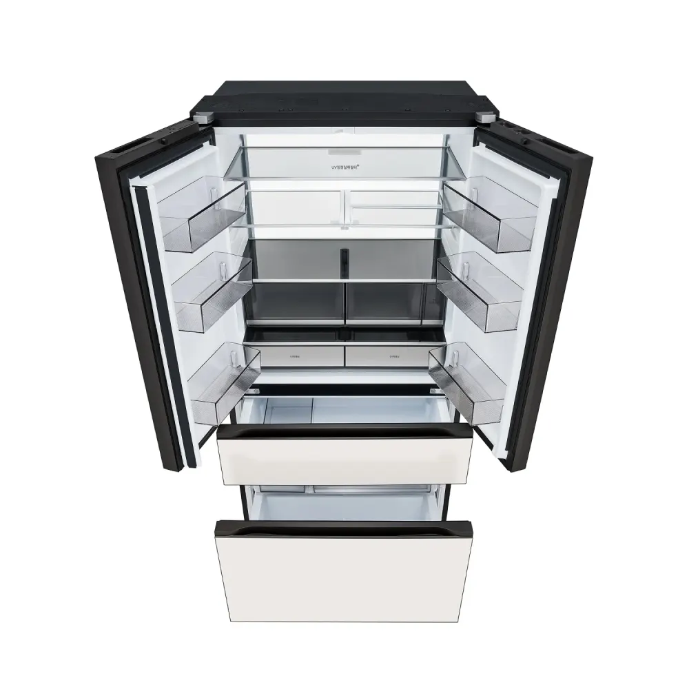 LG 디오스 AI 오브제컬렉션 STEM 베이직 냉장고 Fit & Max (컨버터블 드로어) D646GBB091 상세 5
