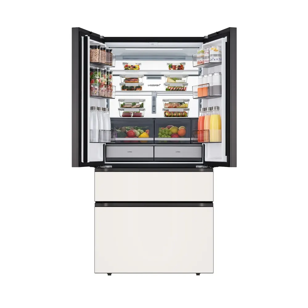LG 디오스 AI 오브제컬렉션 STEM 베이직 냉장고 Fit & Max (컨버터블 드로어) D646GBB091 상세 6