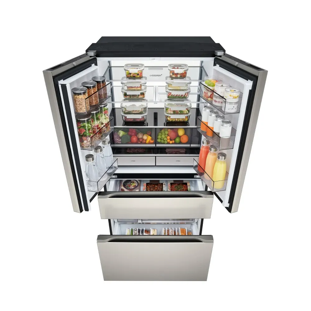 LG 디오스 AI 오브제컬렉션 STEM 베이직 냉장고 Fit & Max (컨버터블 드로어) D646SLL091 상세 9