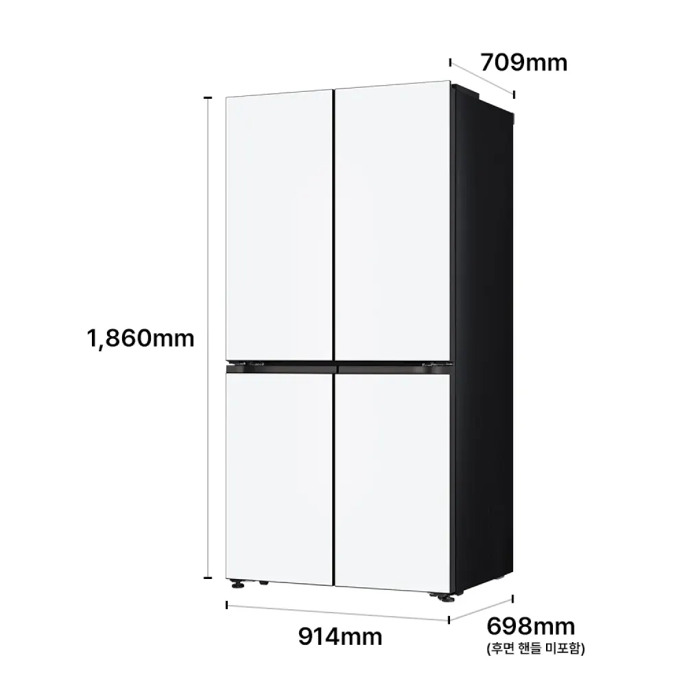 LG 디오스 AI 오브제컬렉션 냉장고 Fit & Max 상세 1