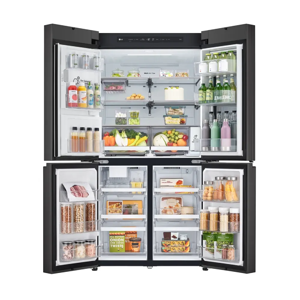 LG 디오스 AI 오브제컬렉션 STEM 얼음정수 냉장고 (노크온 매직스페이스) J826GBB442 상세 10