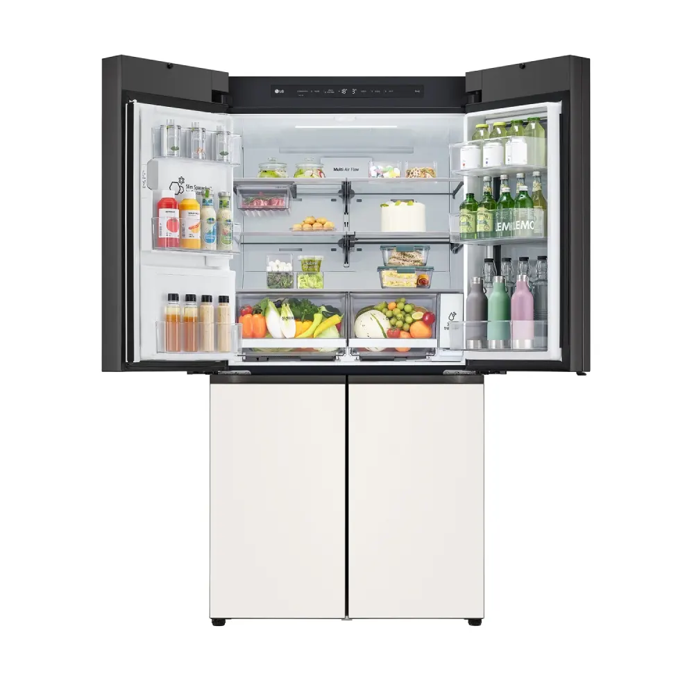 LG 디오스 AI 오브제컬렉션 STEM 얼음정수 냉장고 (노크온 매직스페이스) J826GBB442 상세 8