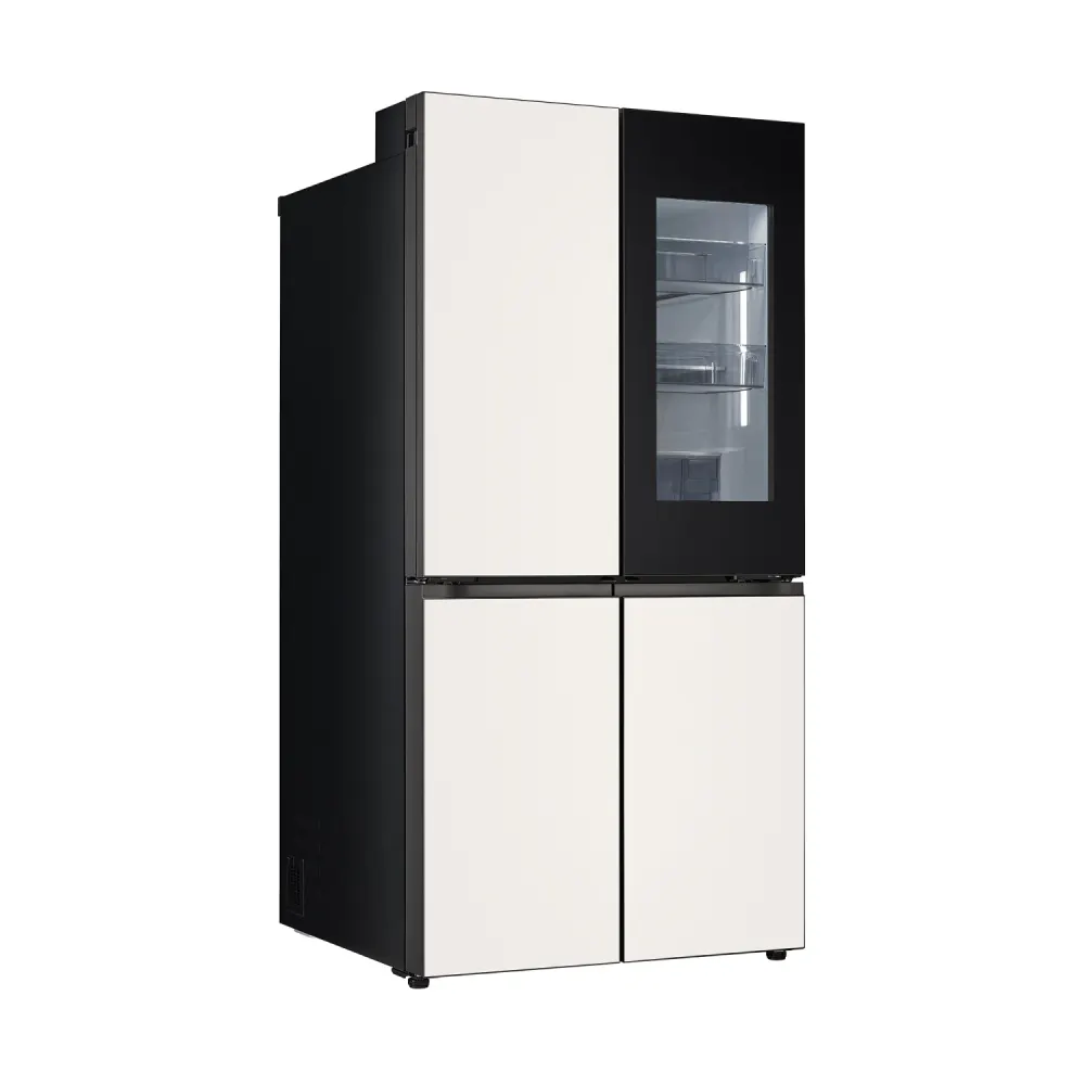 LG 디오스 AI 오브제컬렉션 STEM 베이직 냉장고 (노크온 더블매직스페이스) M876GBB582 상세 3