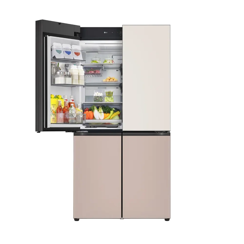 LG 디오스 AI 오브제컬렉션 냉장고 (더블매직스페이스) M876GGA231 상세 5