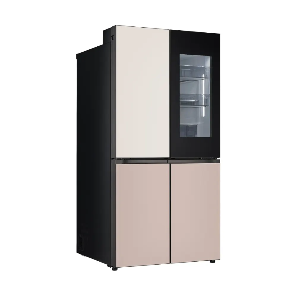 LG 디오스 AI 오브제컬렉션 STEM 베이직 냉장고 (노크온 더블매직스페이스) M876GGA582S 상세 3