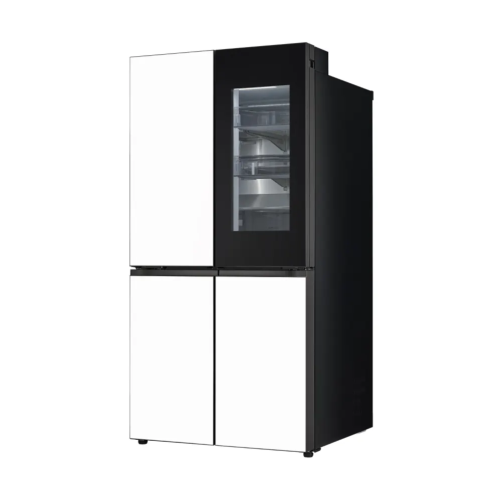 LG 디오스 AI 오브제컬렉션 STEM 베이직 냉장고 (노크온 더블매직스페이스) M876GQQ582S 상세 2