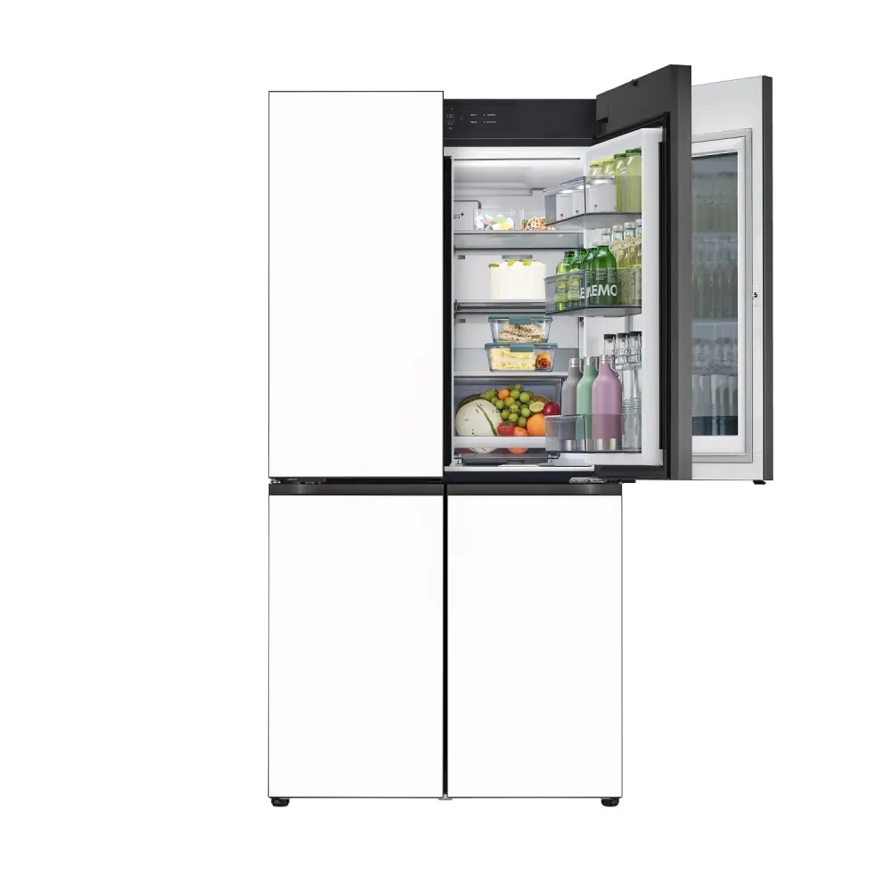 LG 디오스 AI 오브제컬렉션 STEM 베이직 냉장고 (노크온 더블매직스페이스) M876GQQ582S 상세 5