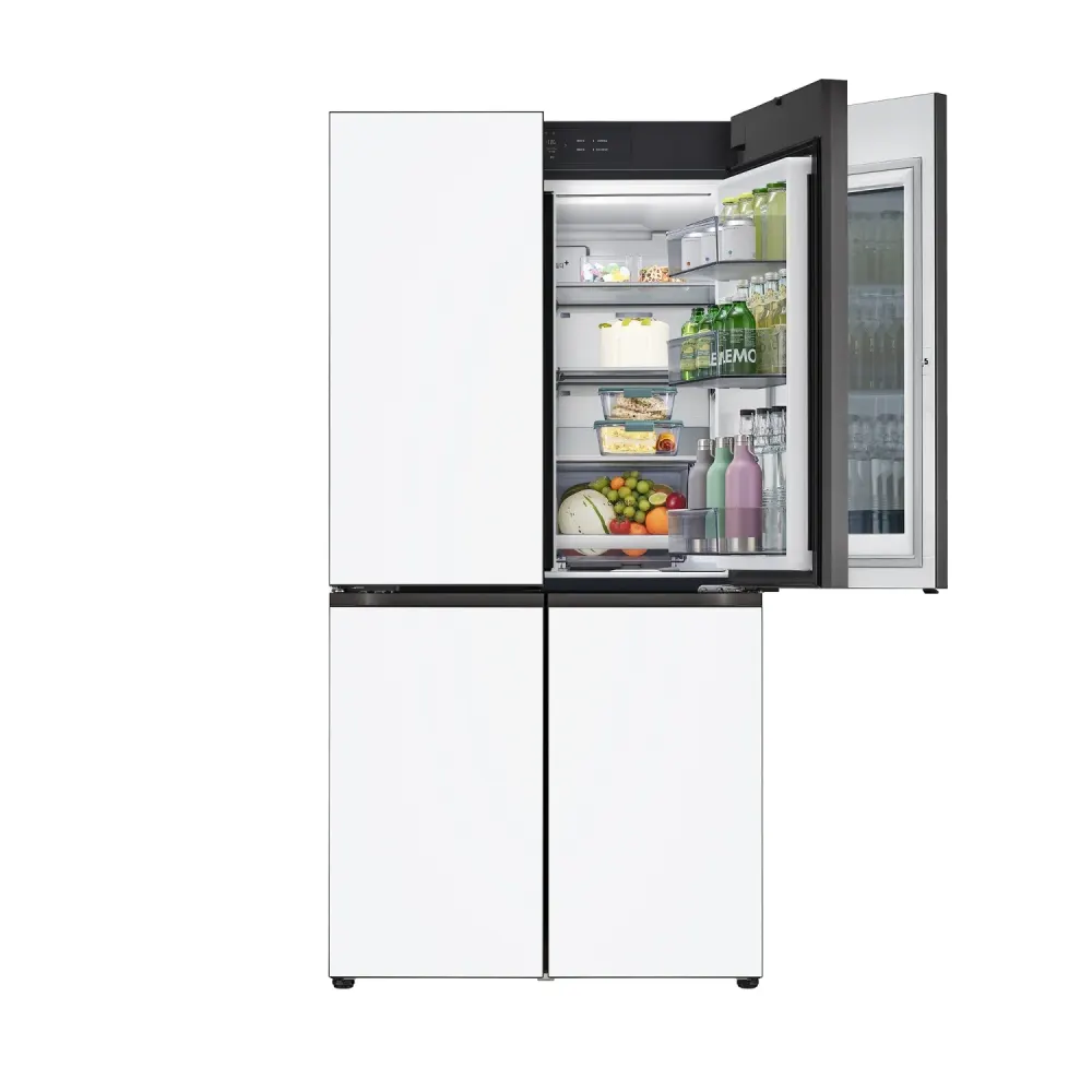 LG 디오스 AI 오브제컬렉션 STEM 베이직 냉장고 (노크온 더블매직스페이스) M876MQQ582S 상세 5