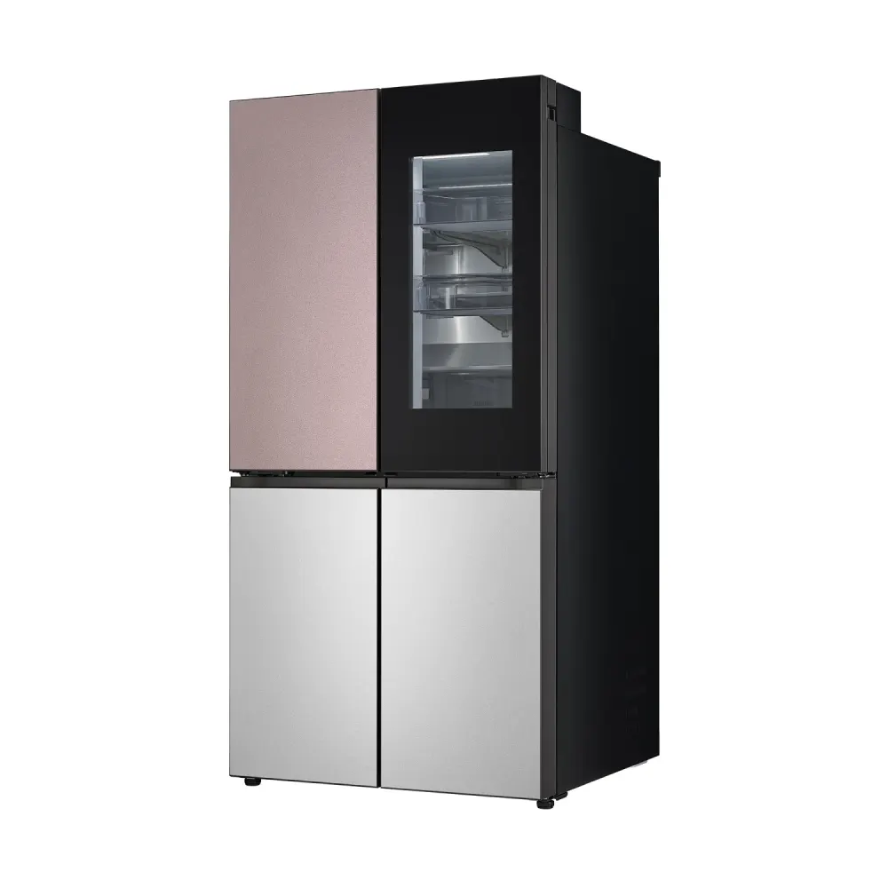 LG 디오스 AI 오브제컬렉션 STEM 베이직 냉장고 (노크온 더블매직스페이스) M876SKV582S 상세 2