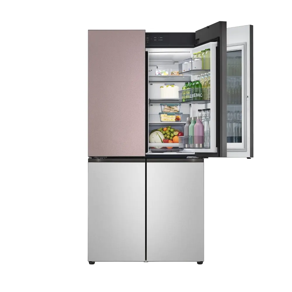 LG 디오스 AI 오브제컬렉션 STEM 베이직 냉장고 (노크온 더블매직스페이스) M876SKV582S 상세 5