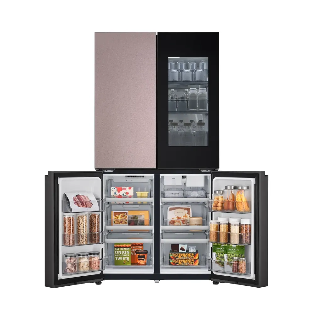 LG 디오스 AI 오브제컬렉션 STEM 베이직 냉장고 (노크온 더블매직스페이스) M876SKV582S 상세 9