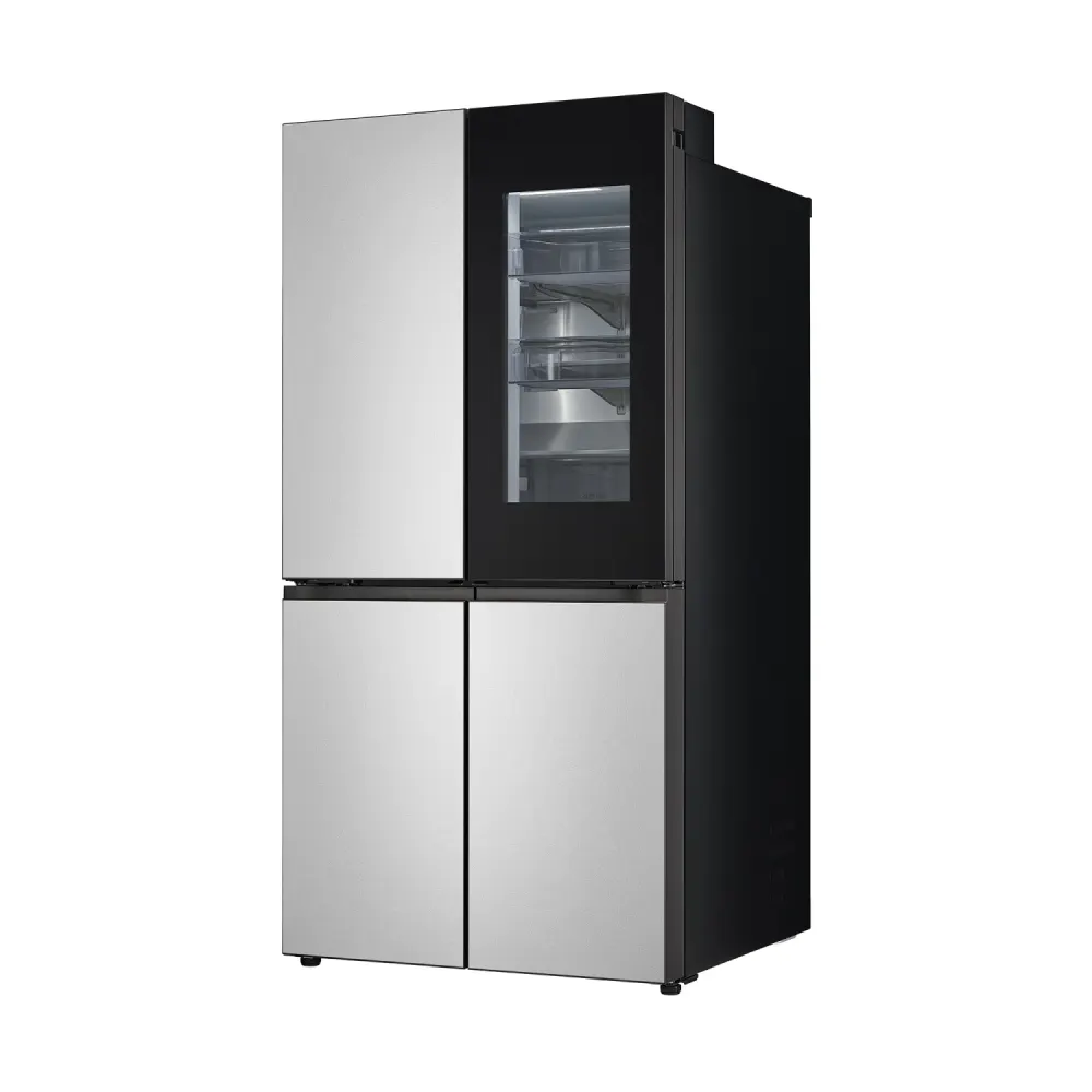 LG 디오스 AI 오브제컬렉션 STEM 베이직 냉장고 (노크온 더블매직스페이스) M876SVV582S 상세 2
