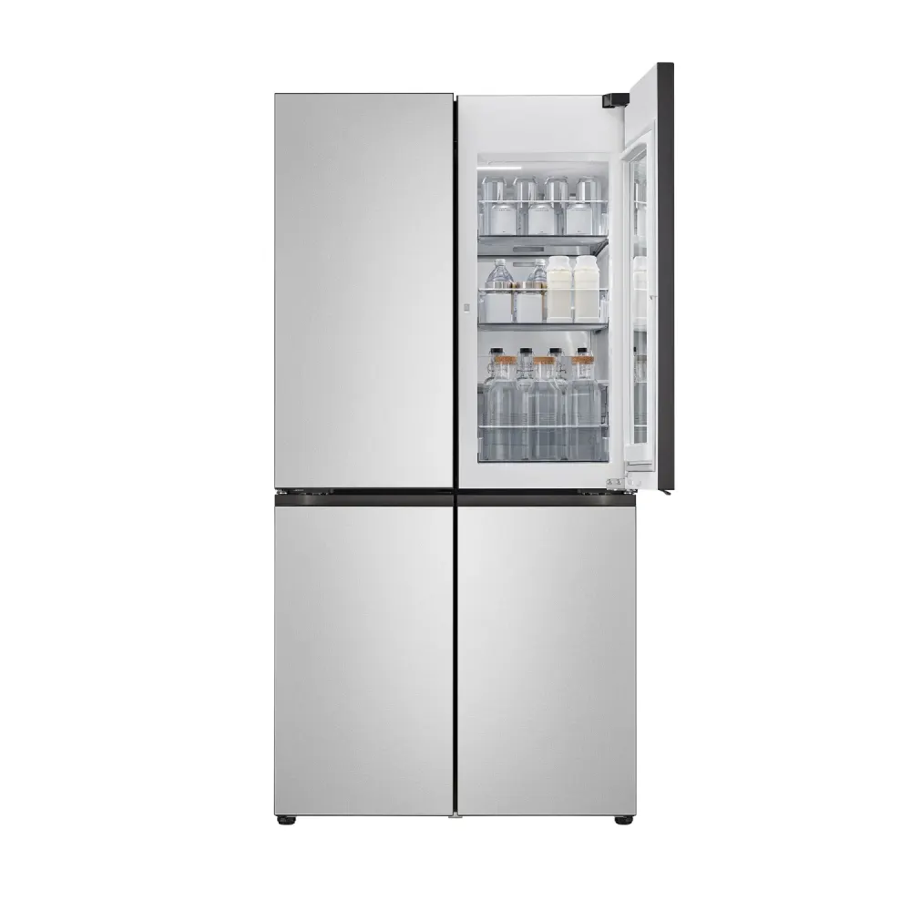 LG 디오스 AI 오브제컬렉션 STEM 베이직 냉장고 (노크온 더블매직스페이스) M876SVV582S 상세 4