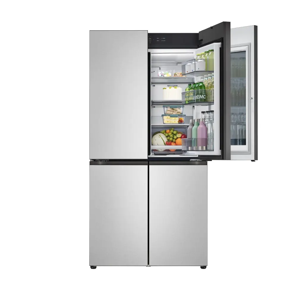 LG 디오스 AI 오브제컬렉션 STEM 베이직 냉장고 (노크온 더블매직스페이스) M876SVV582S 상세 5