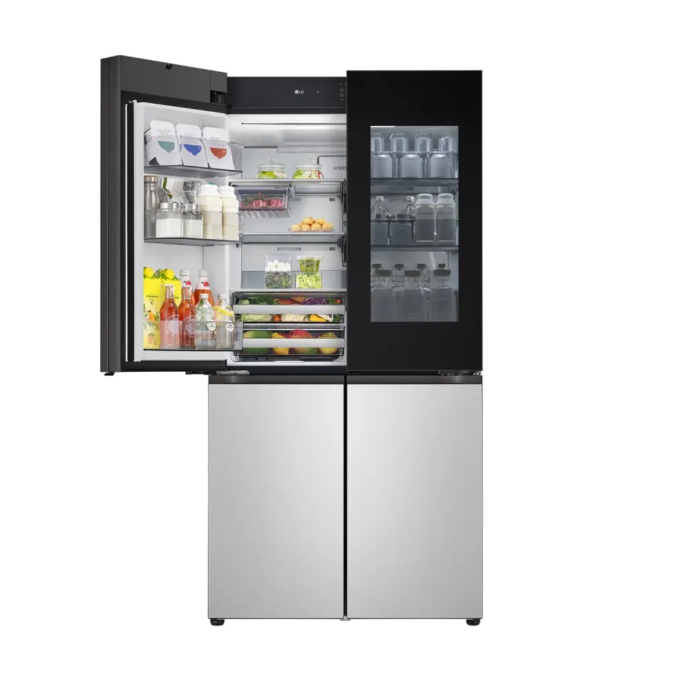 LG 디오스 AI 오브제컬렉션 STEM 베이직 냉장고 (노크온 더블매직스페이스) M876SVV582S 상세 6